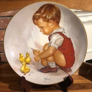 Vintage Collector Plate - A Child’s World “Jamie” - limited edition